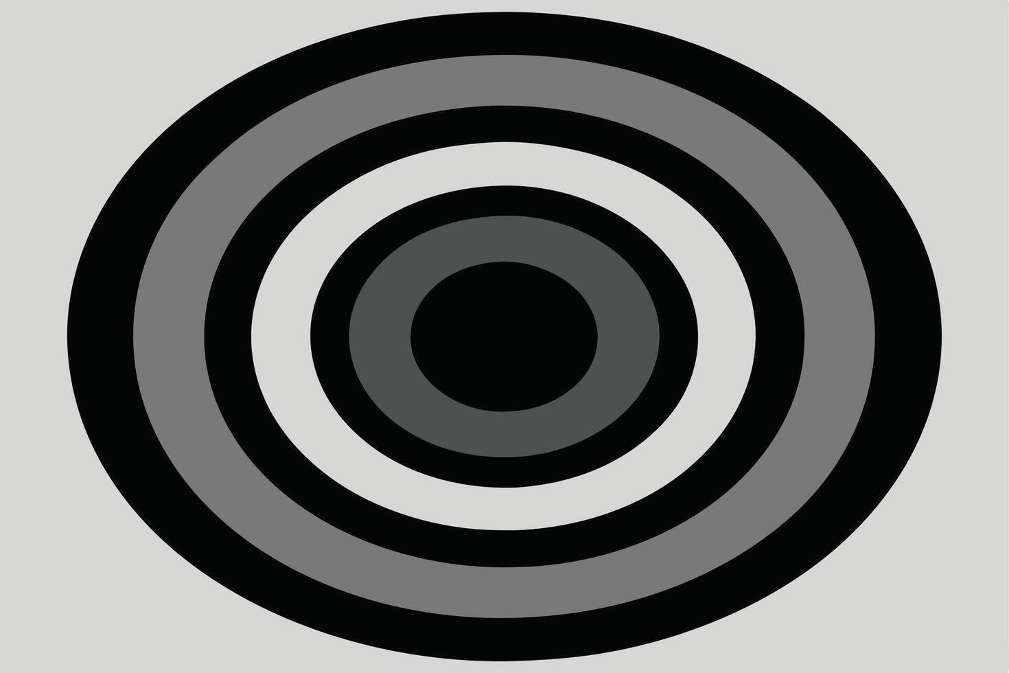 Abstract concentric circles graphic design. vector