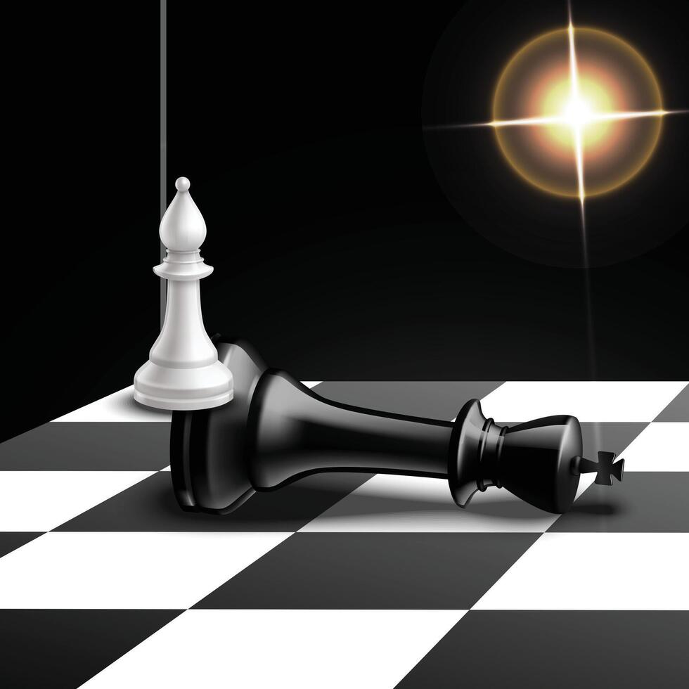 Chess Dashboard Stunning Dash Illustration for Game and App Design vector