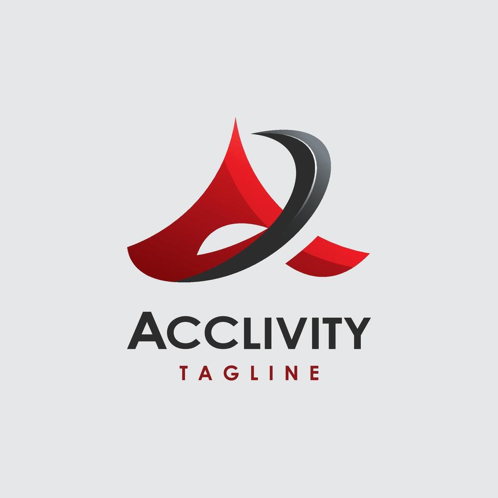 A letter logo design, letter logo featuring a modern and bold design vector