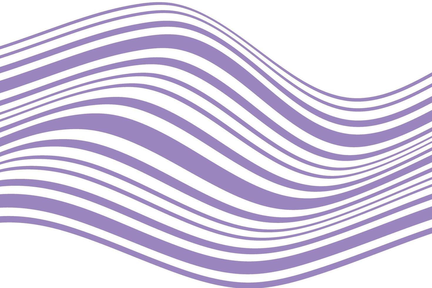 simple abstract soft purple color wavy line pattern vector