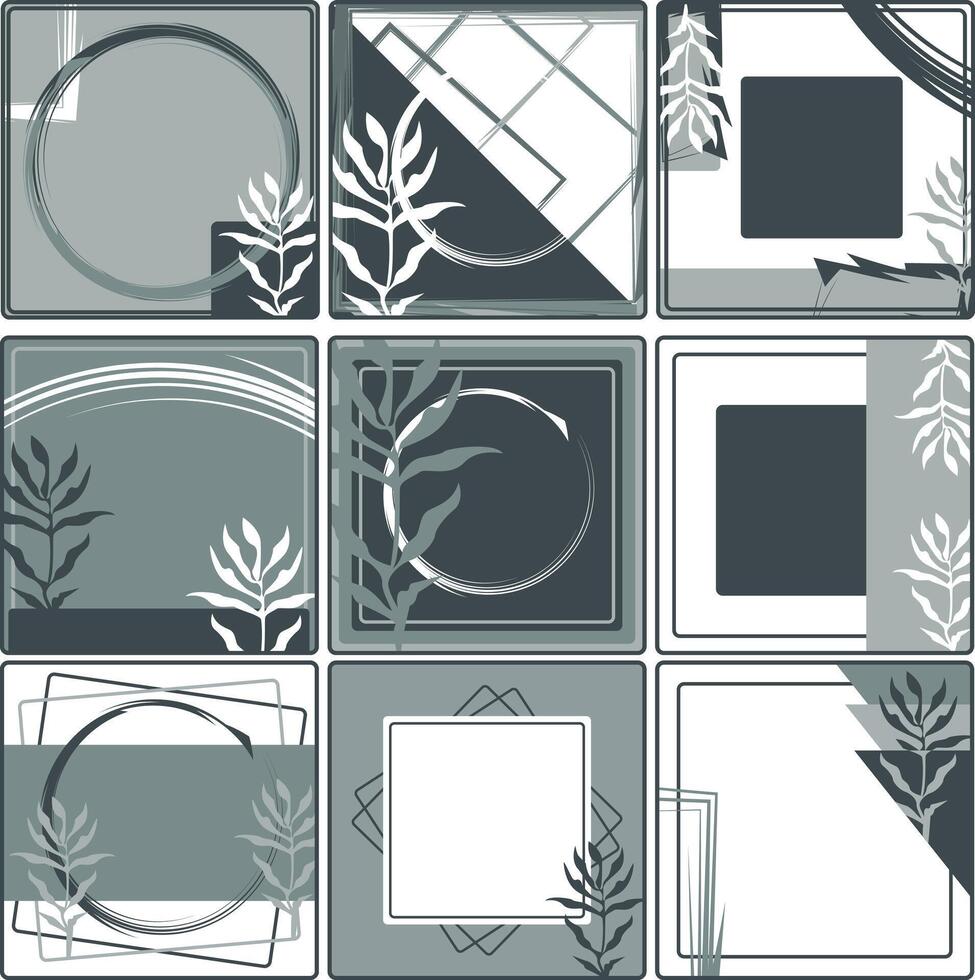 Monochromatic Square Designs vector