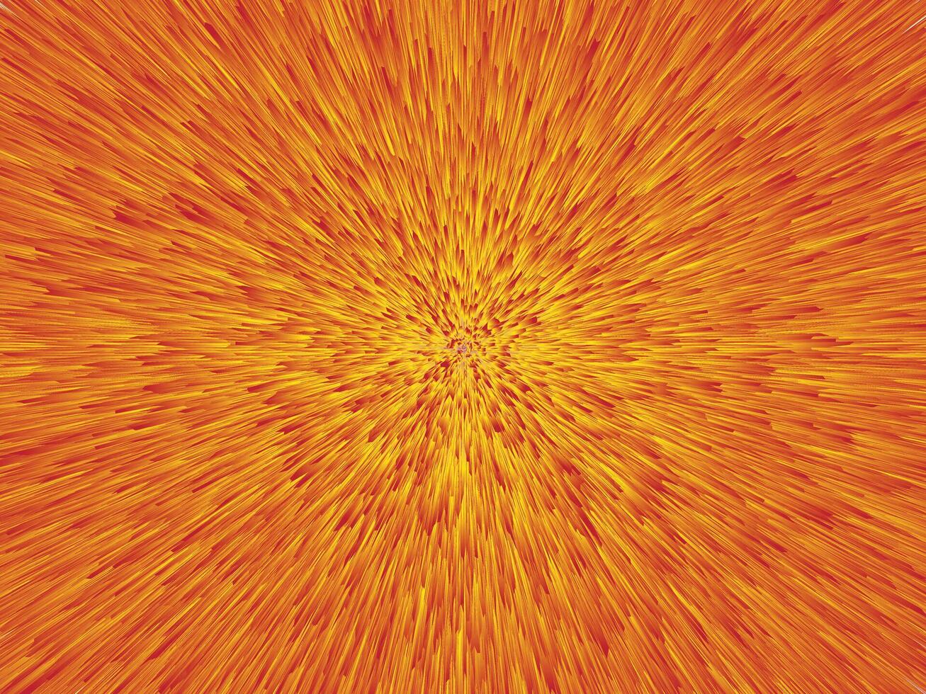 Abstract Radiating Orange and Red Texture Background vector