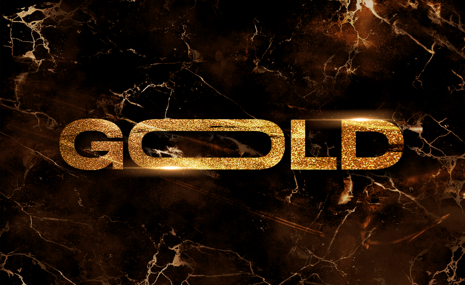 Gold Text Effect psd