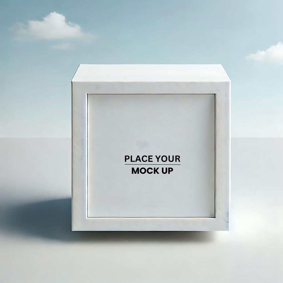 High-Quality Square Box Mockup Templates for Stunning Product Presentations psd