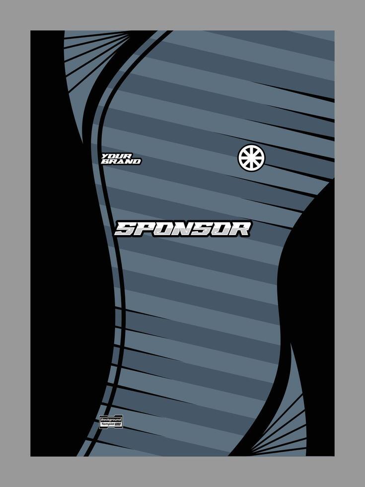 A close-up view of a black and gray cycling jersey vector