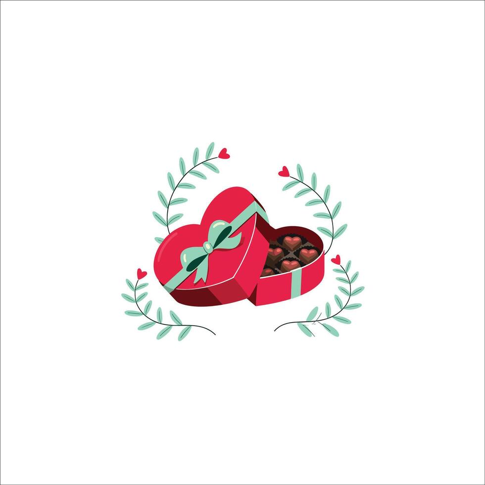 Elegant Valentine's Day Design with Romantic Hearts vector