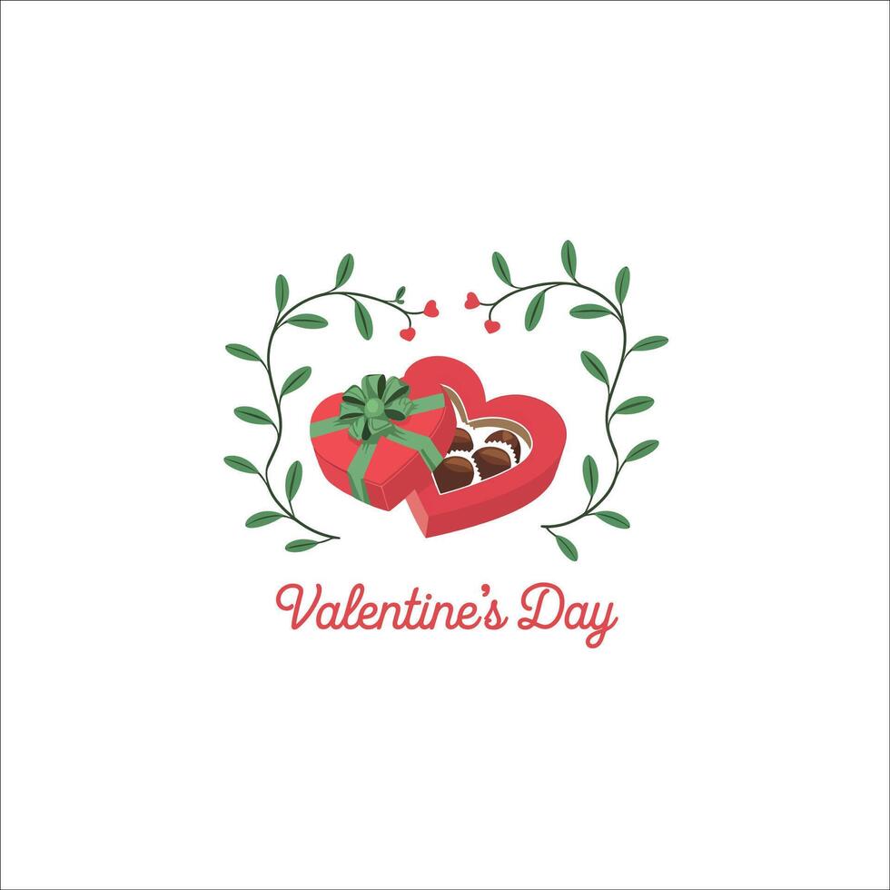 Valentine Design with Red Hearts and Bold Fonts vector