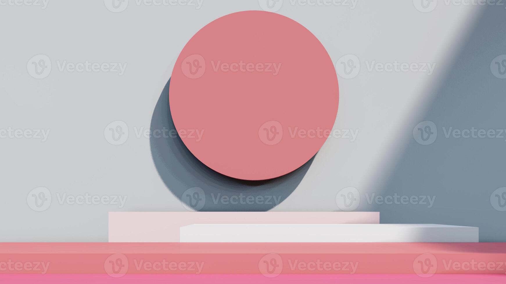 valentine display podium pedestal platform product stage minimal mockup background. photo
