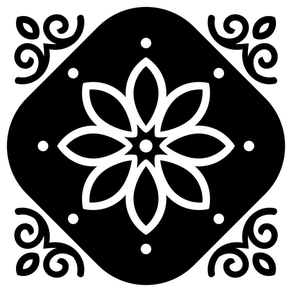 A floral vintage frame illustration element. Floral symmetry border. Fit for banner, background, merchandise. Eps 10. vector