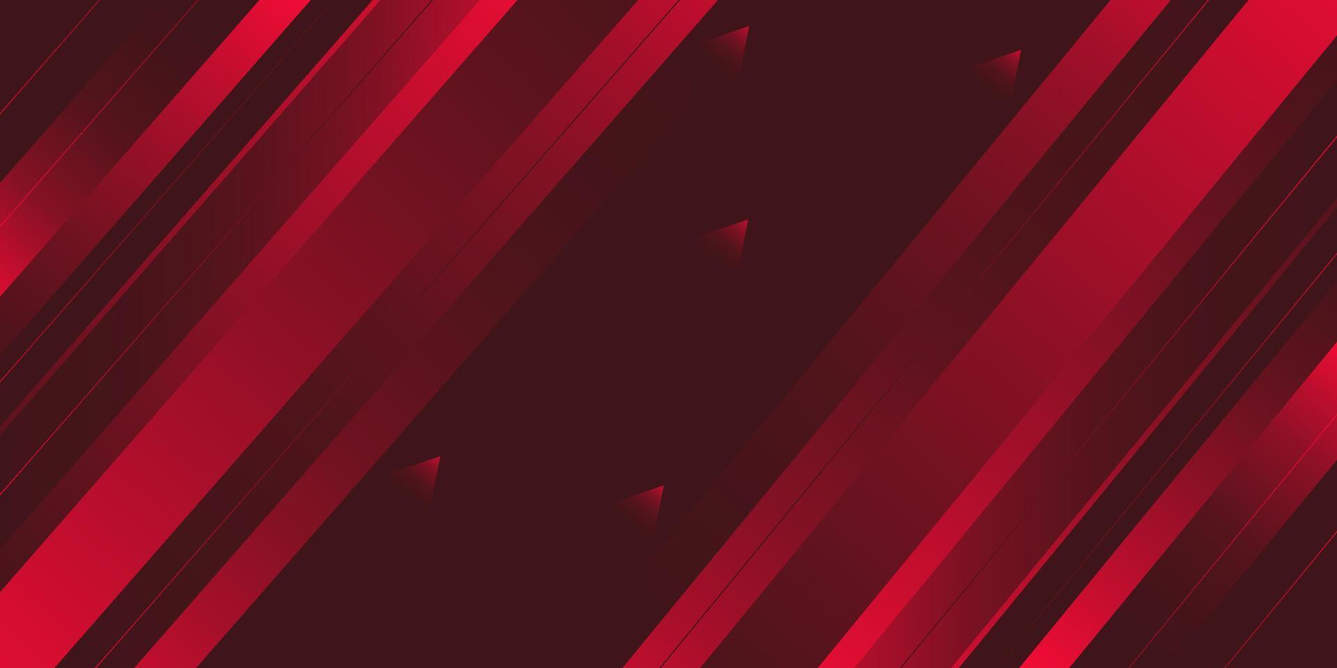 Abstract simple dark red gradient illustration background with 3d look overlapping shadow and line pattern. Cool and fancy design. Eps10 vector