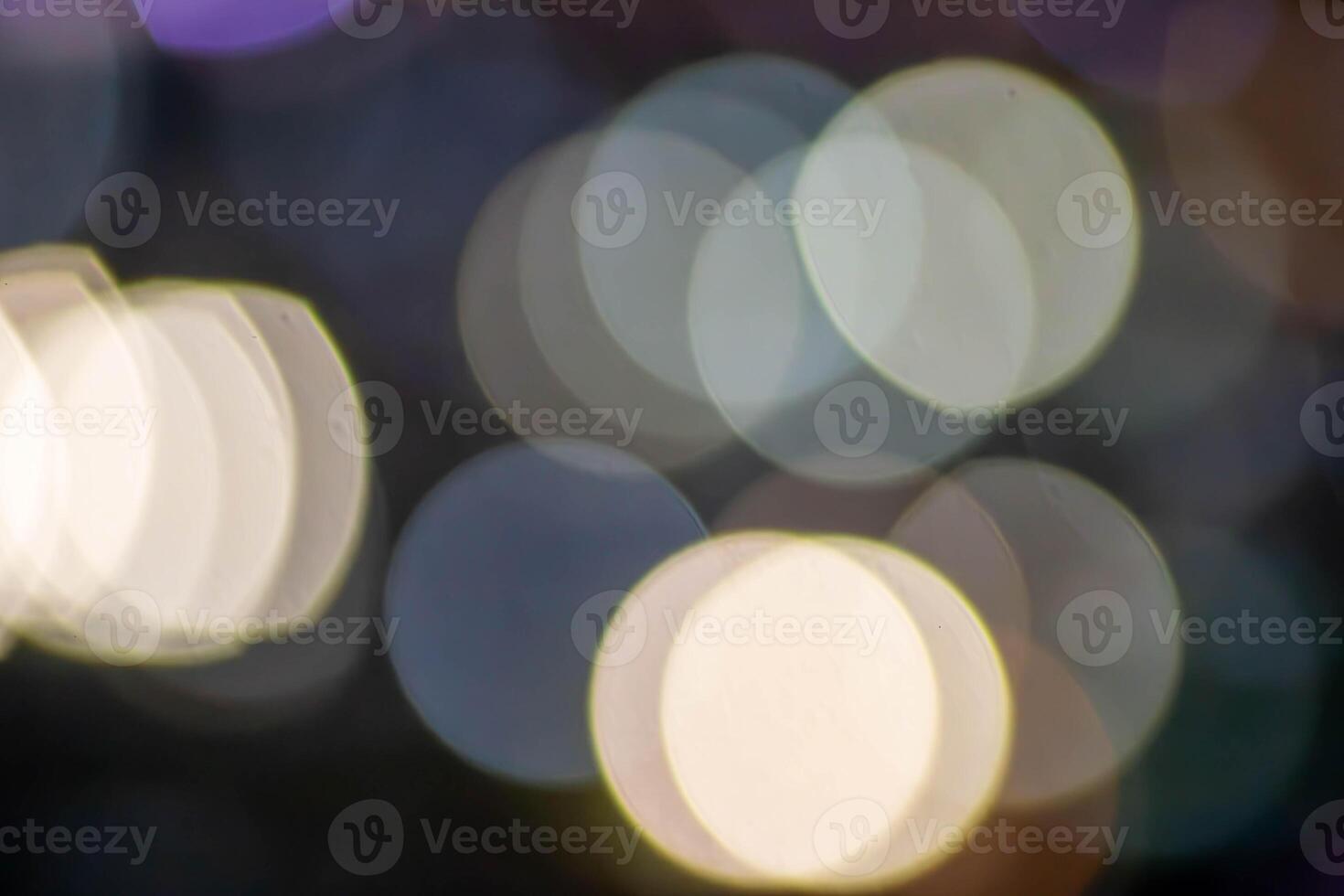 Colorful abstract bokeh effect for background photo