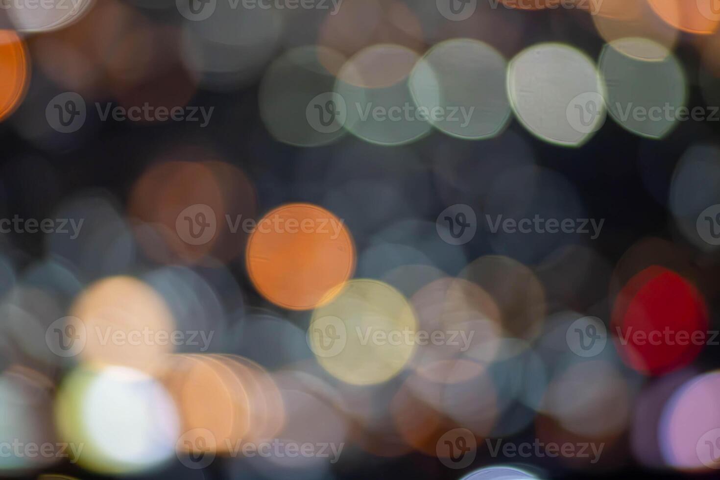 Colorful abstract bokeh effect for background photo