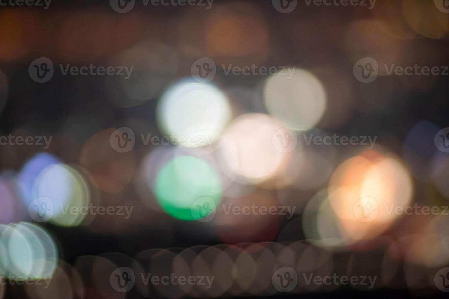 Colorful abstract bokeh effect for background photo