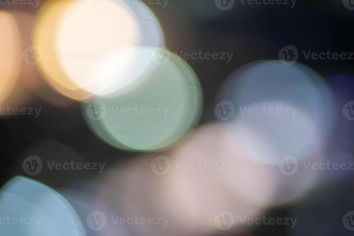 Colorful abstract bokeh effect for background photo