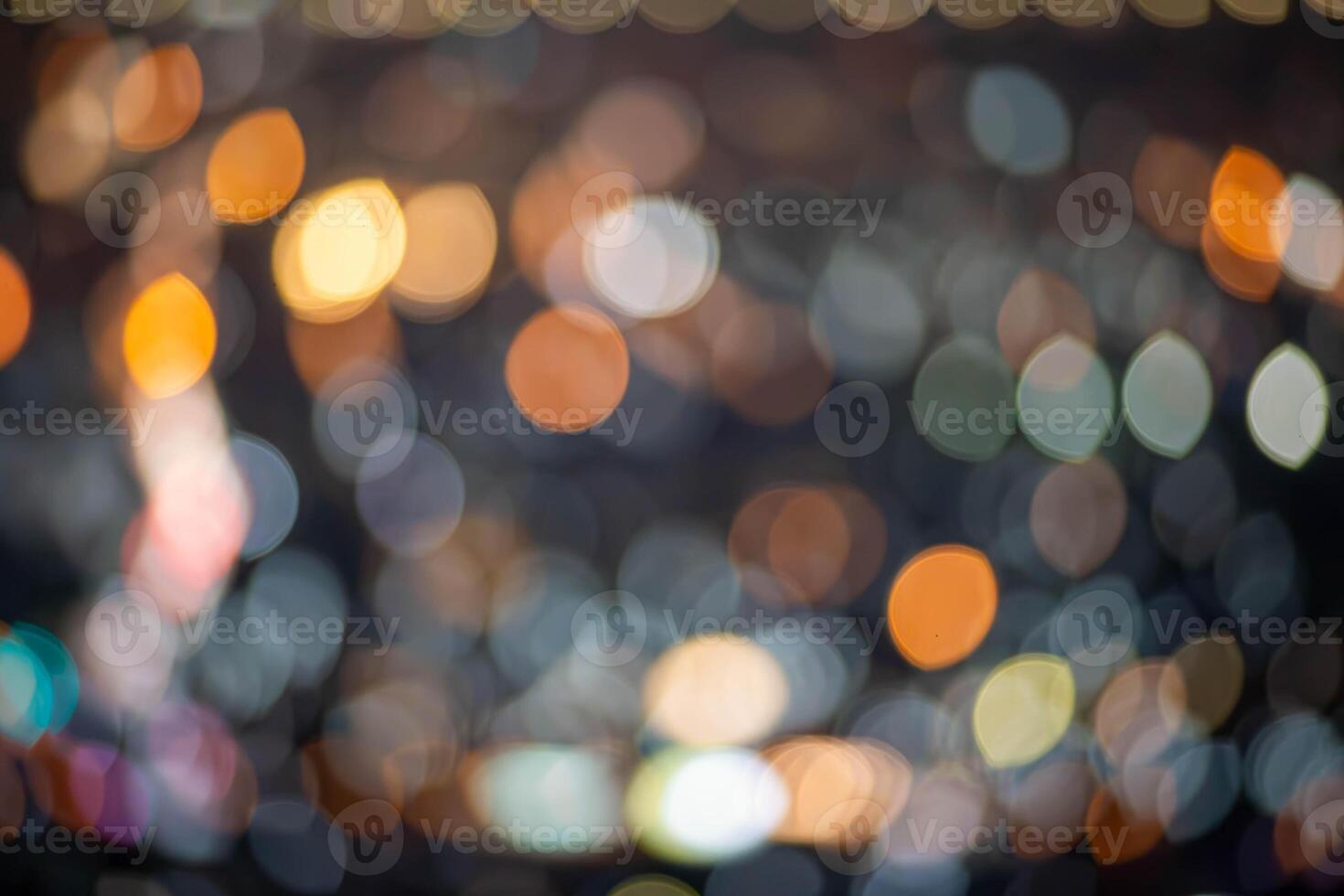 Colorful abstract bokeh effect for background photo