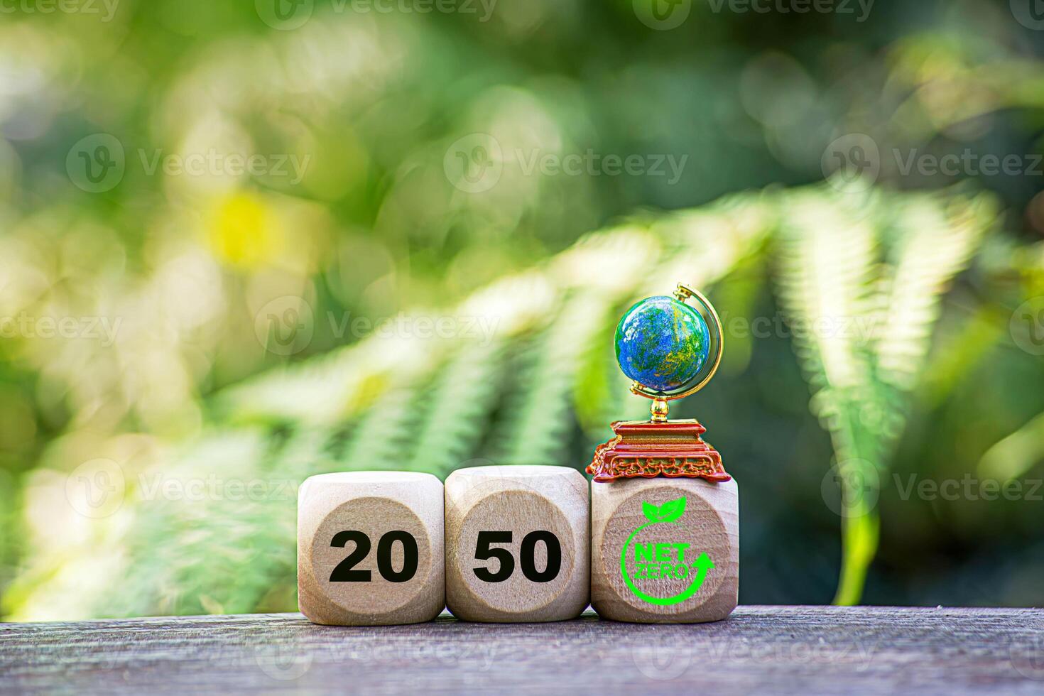 Net zero by 2050. Carbon neutral. photo