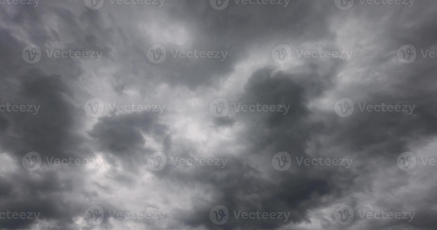the sky with clouds of different colors before a thunderstorm photo
