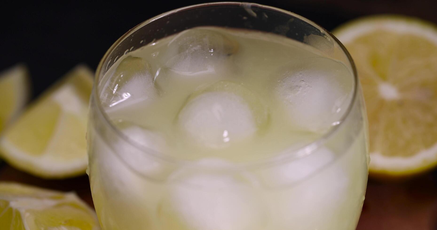 slices of fresh lemon for making lemon juice photo