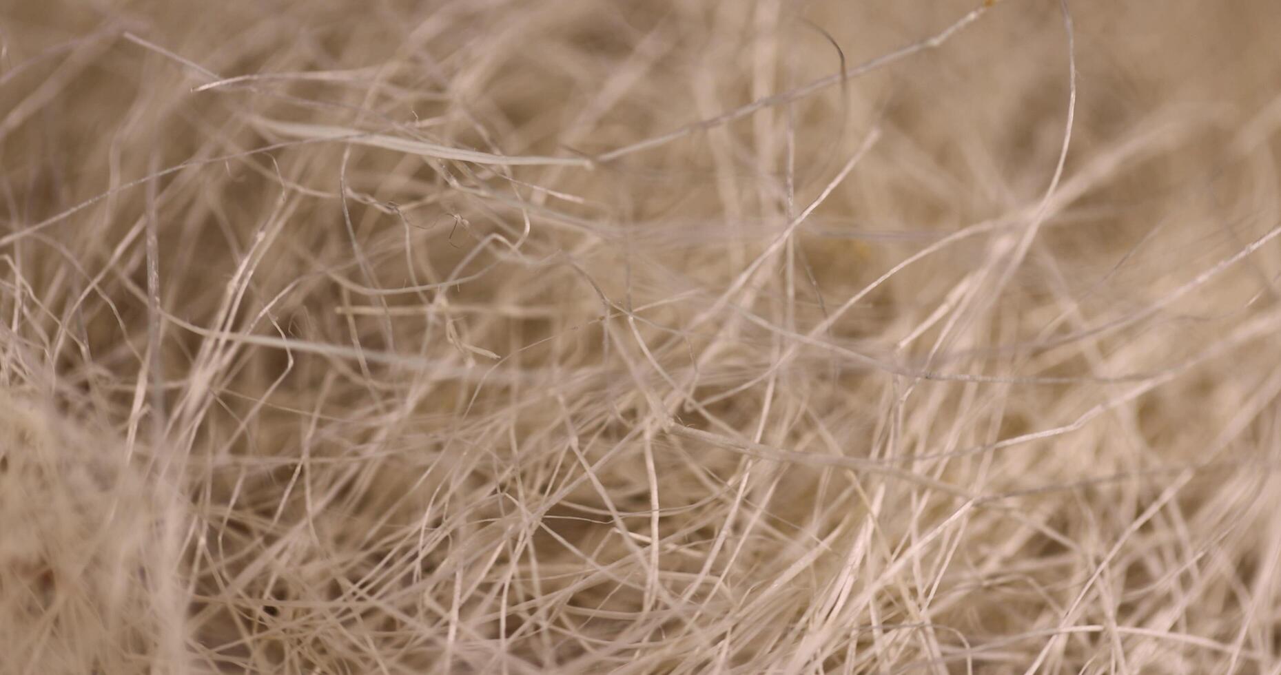randomly wound synthetic threads for handmade products photo