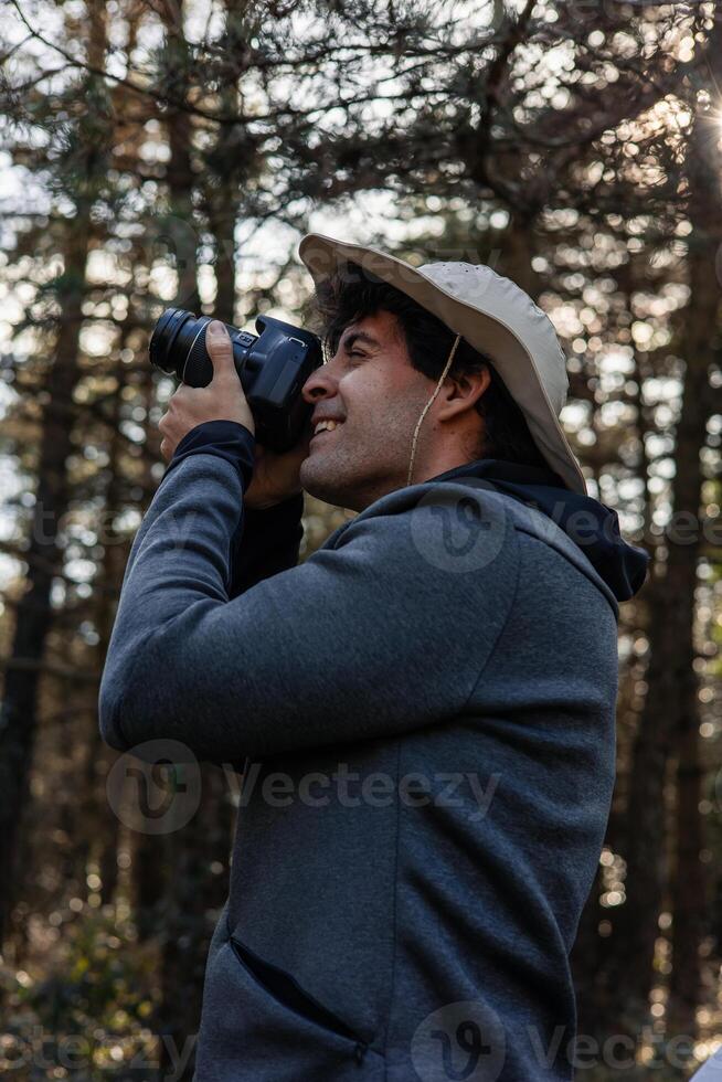 vertical portrait Wilderness photographer Capturing Nature's Essence photo