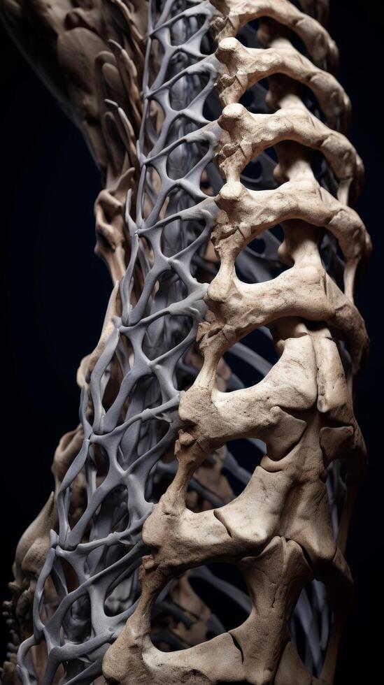 Intricate bone structure photo