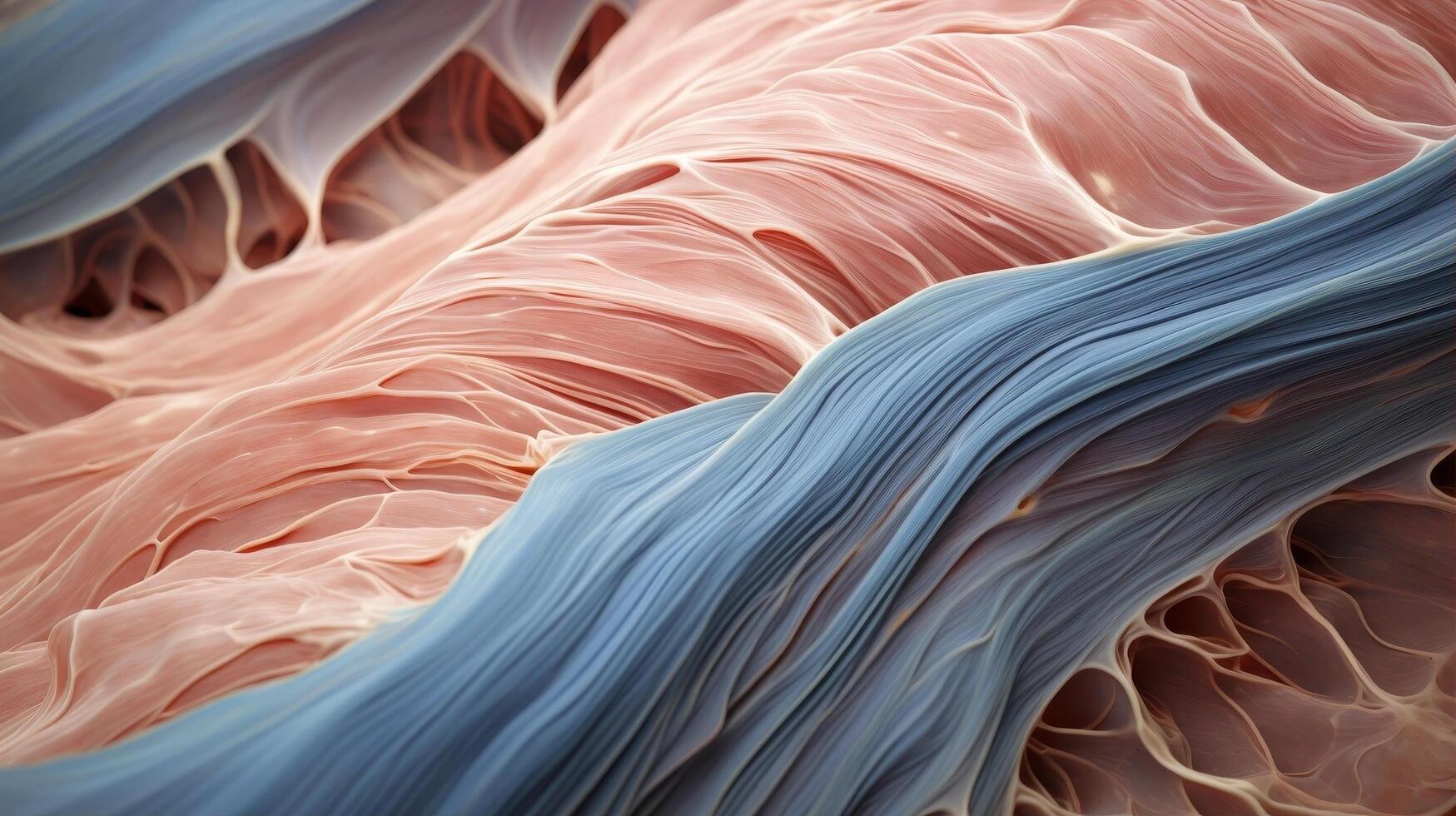 Vibrant abstract textile pattern photo