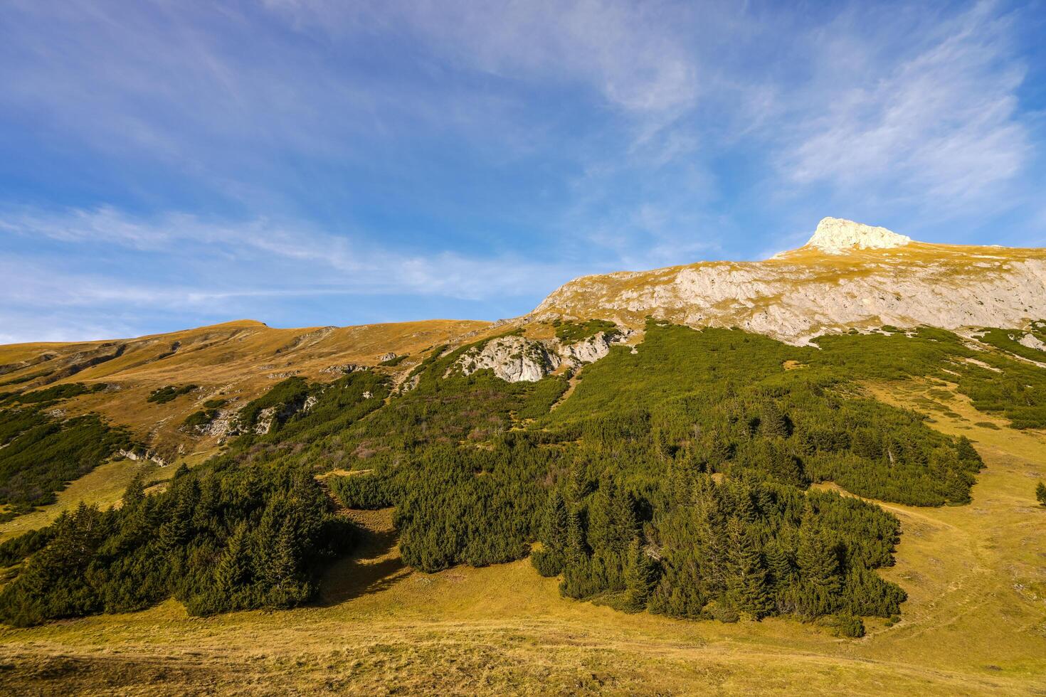 Clouds are moving over the Austrian Alps, Tyrol photo