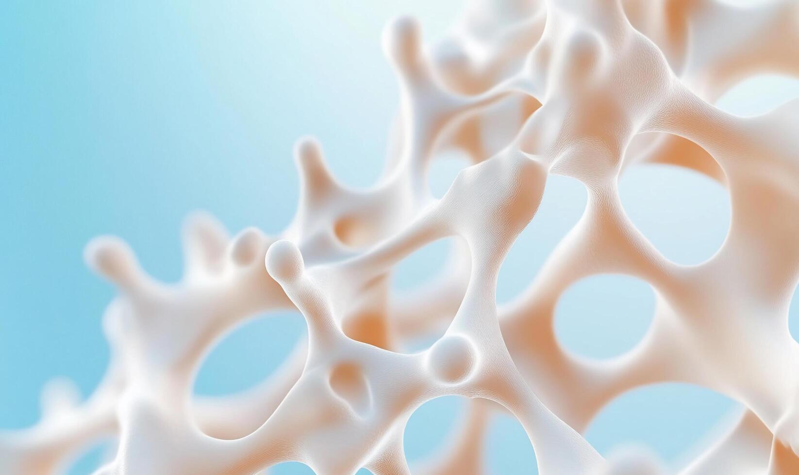 A close up of a white substance photo