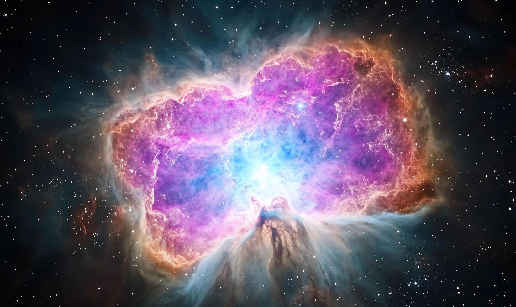 The crab nebula, a nebula in the constellation of crab photo