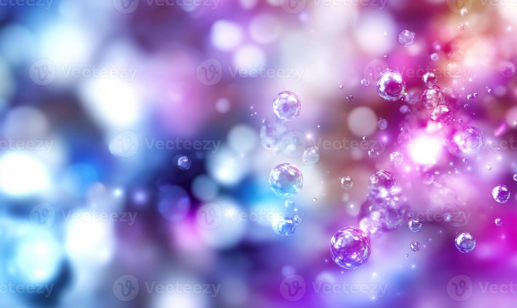 A colorful abstract background with bubbles photo