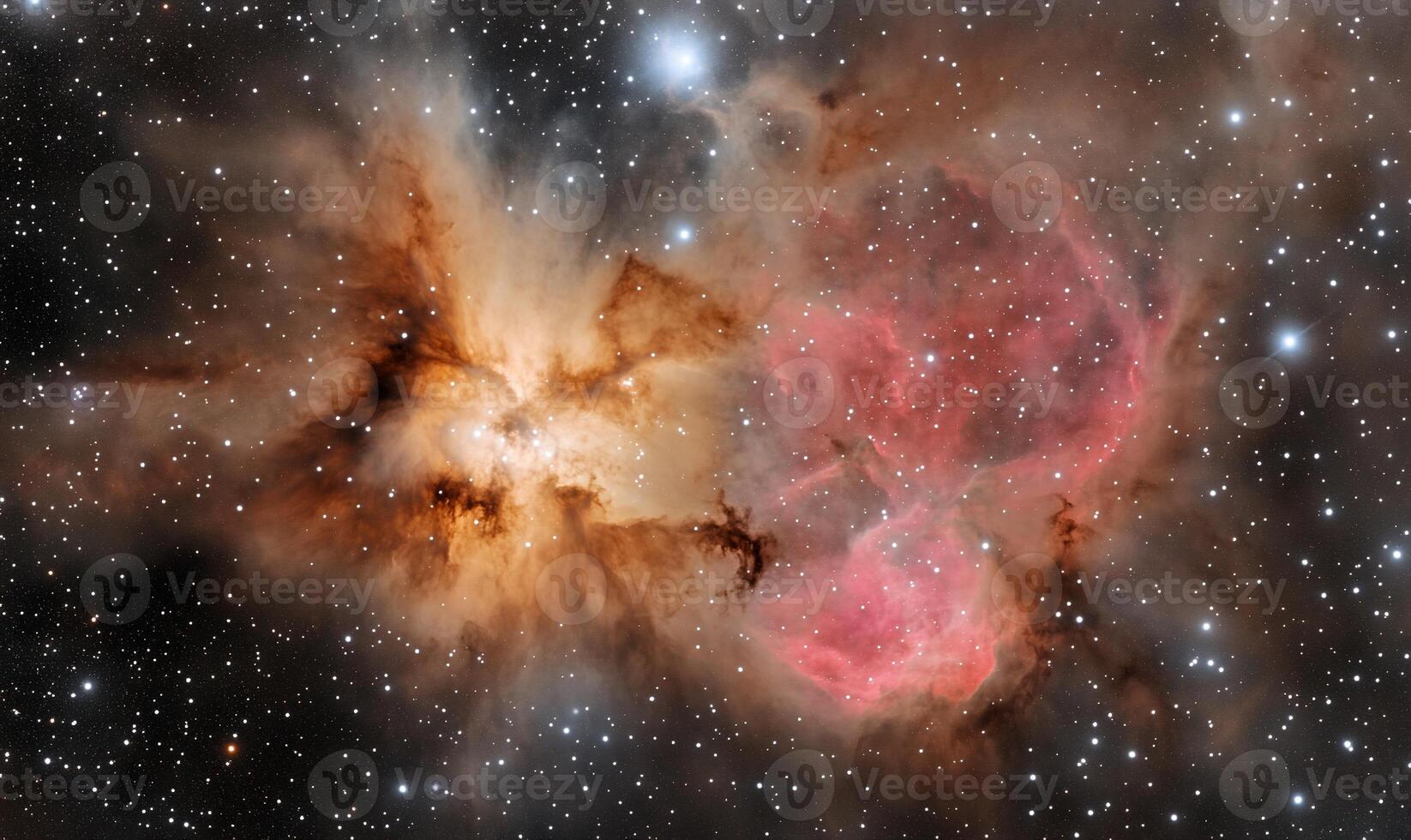The nebula in the constellation of the eagle photo