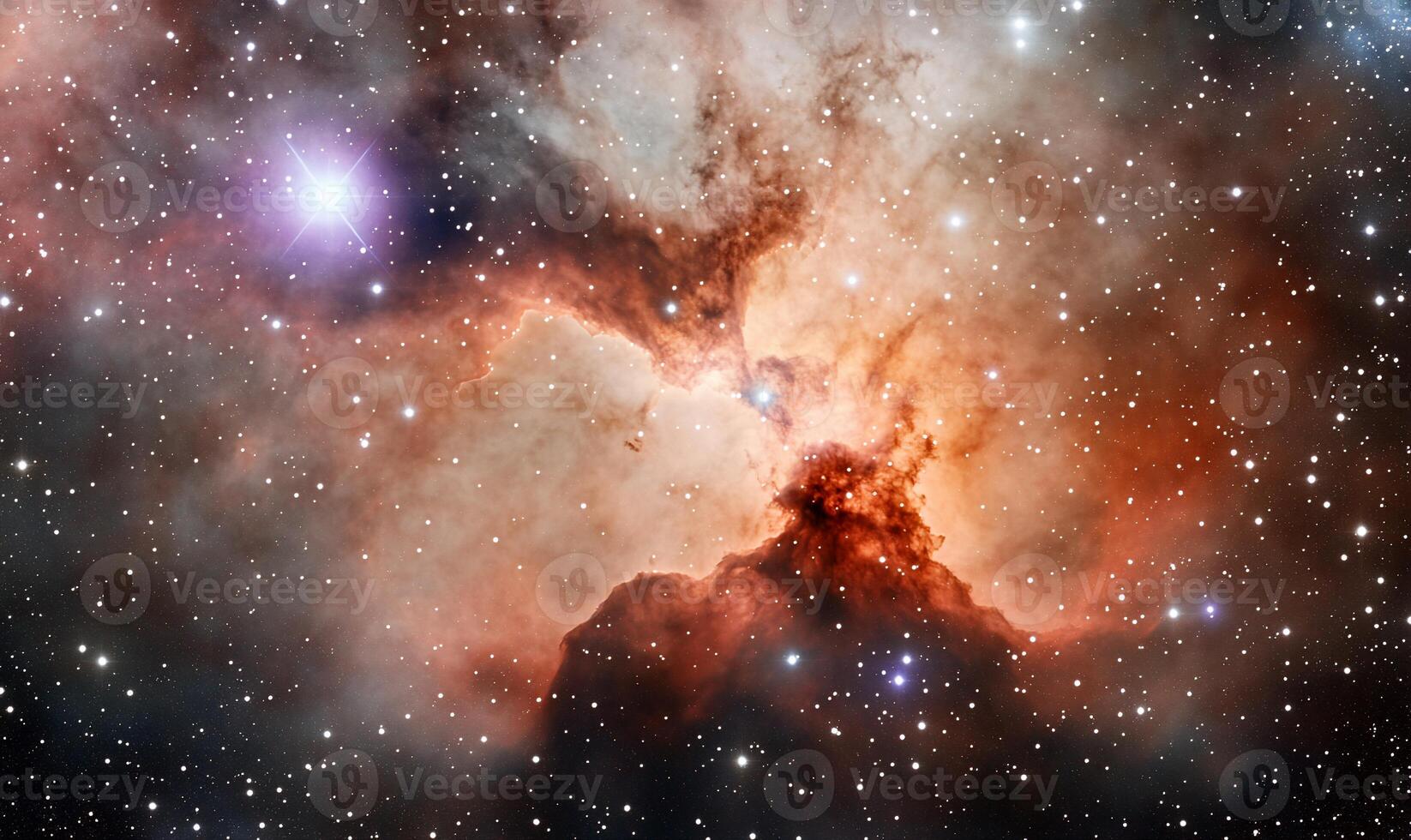 The nebula is seen in this image photo
