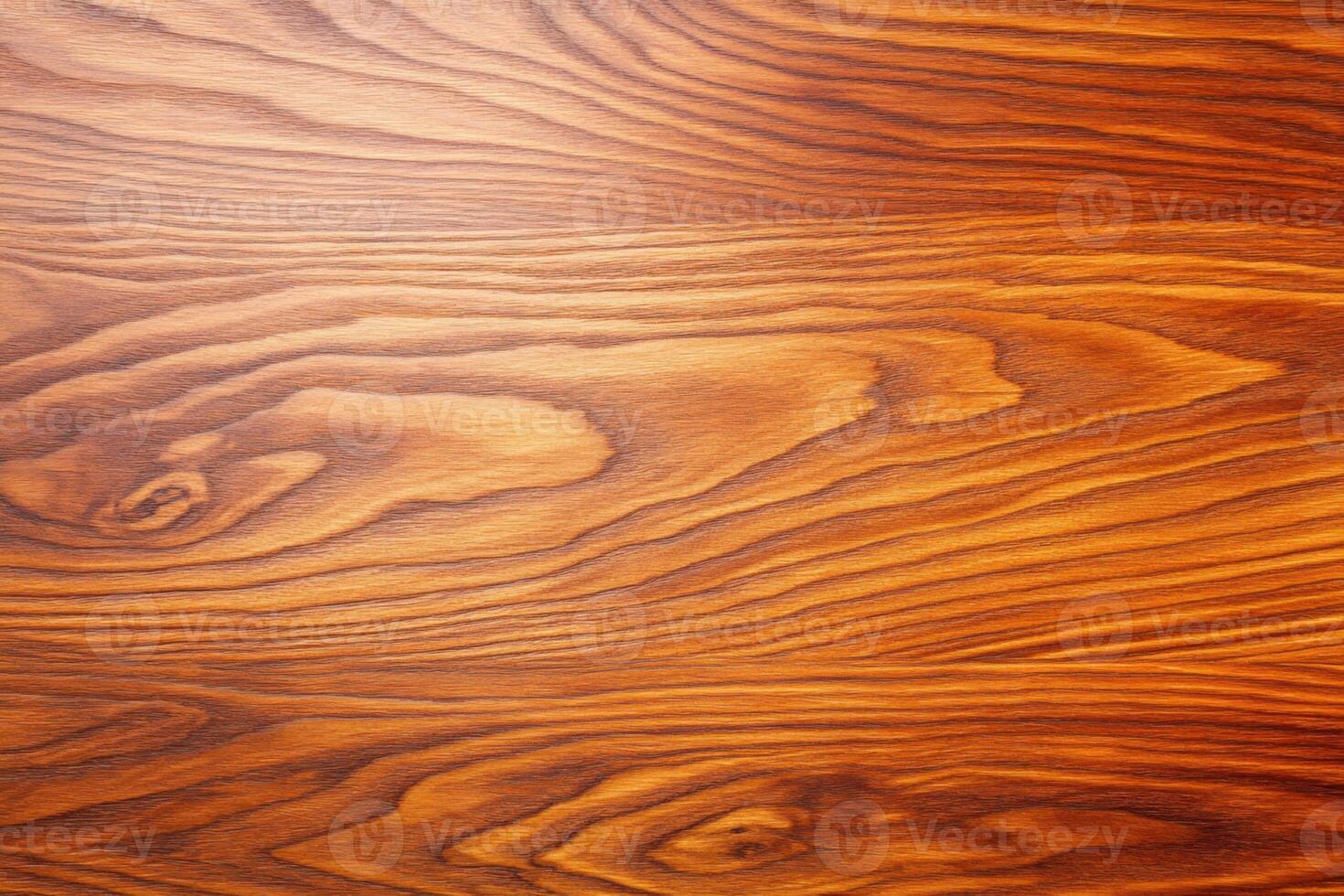 Glossy wooden tabletop showcasing rich mahogany finish with soft ambient lighting creating a warm atmosphere photo