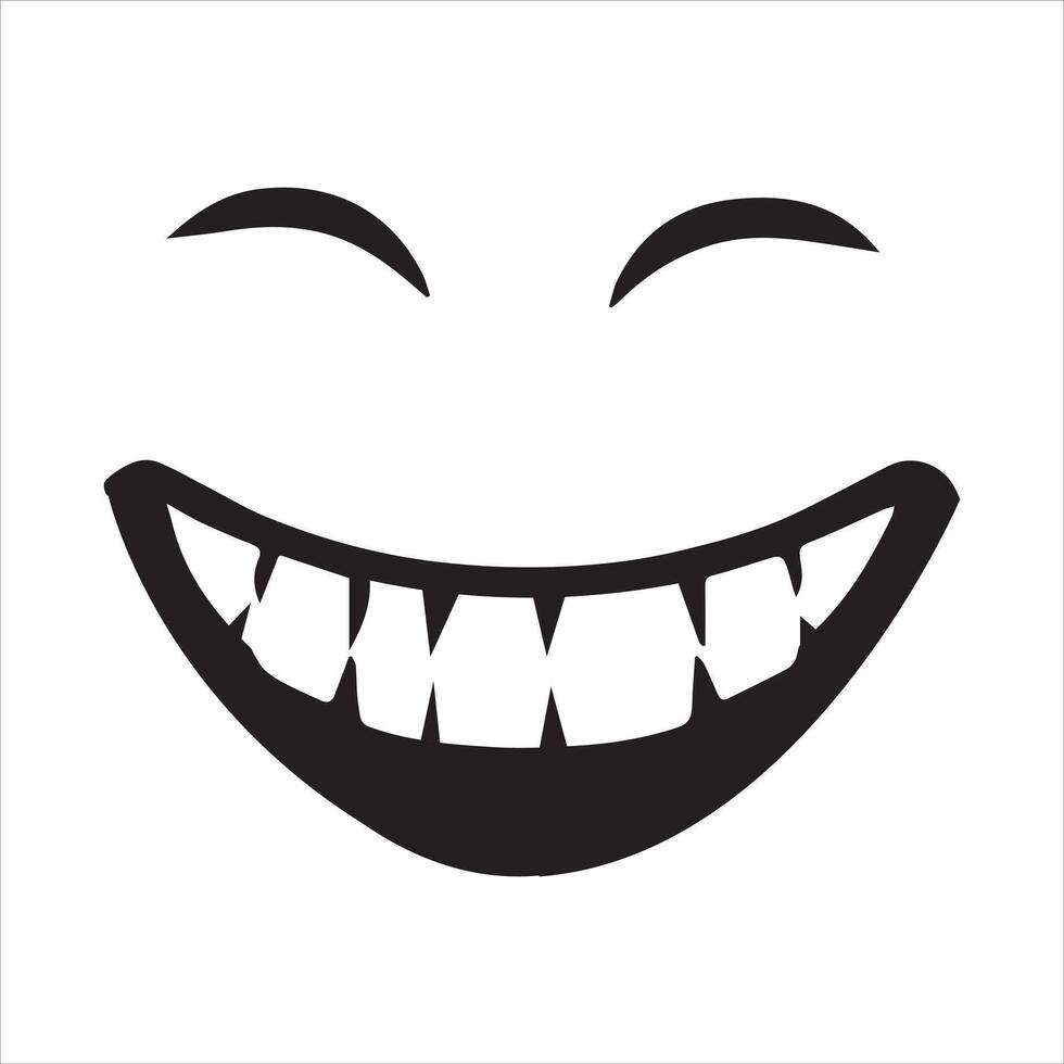 Ghost Face Expression Clipart for Digital Art and Crafts vector