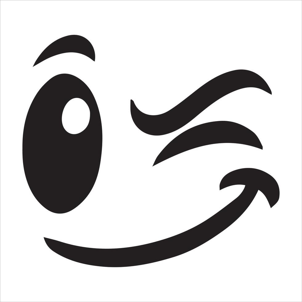 Sinister Ghost Face Clipart Illustration vector