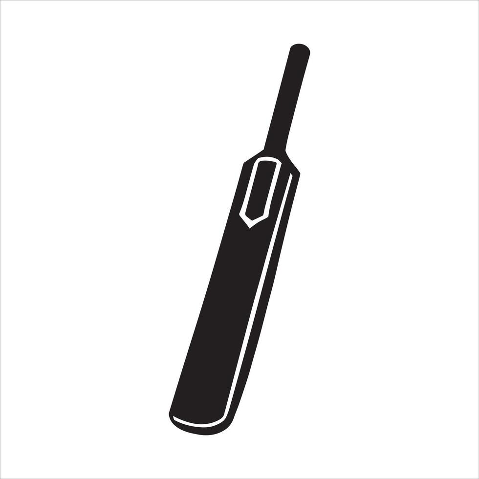 Cricket Bat clipart design - Sport Equipment illustration , vector