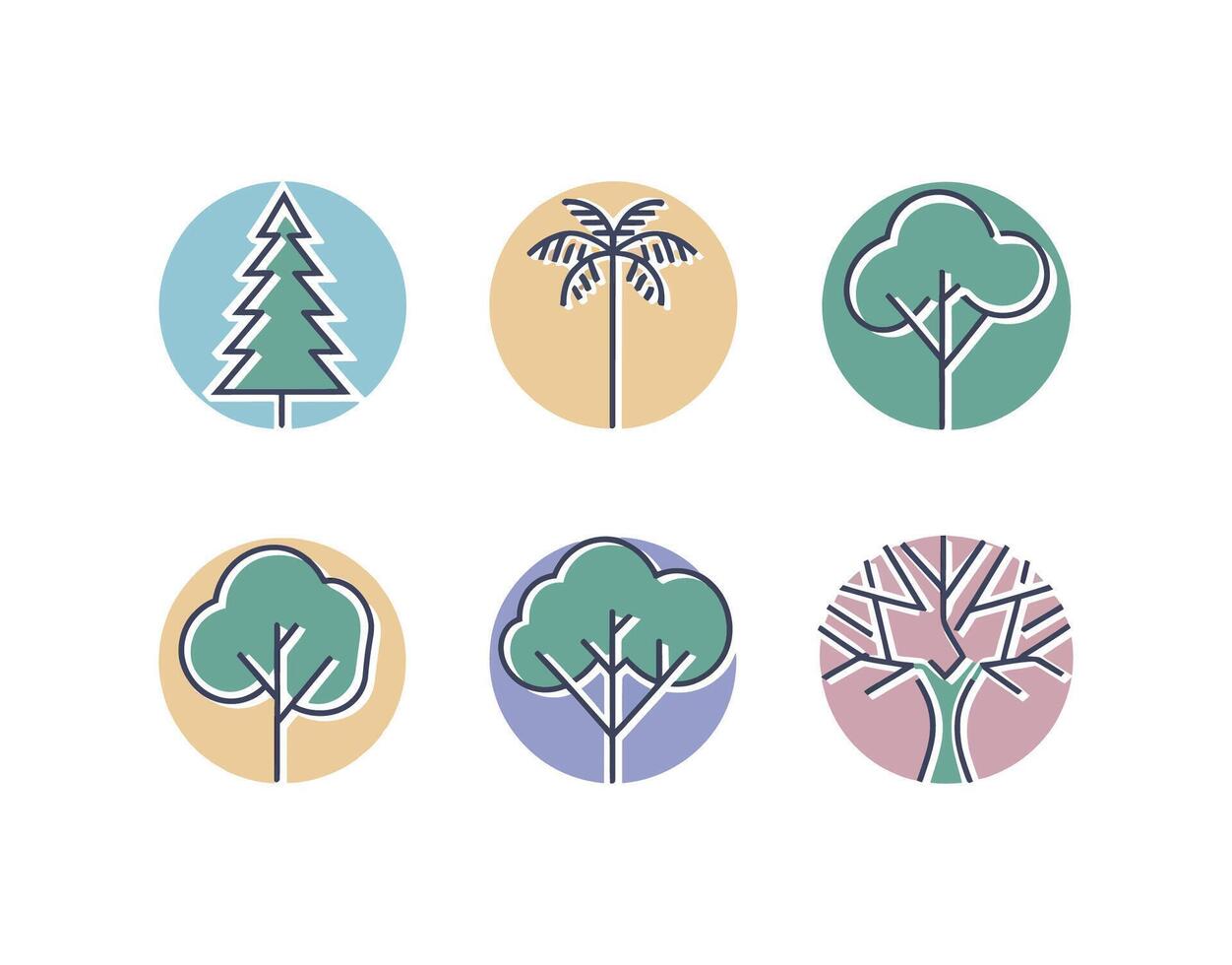 Minimal Tree Set Template vector