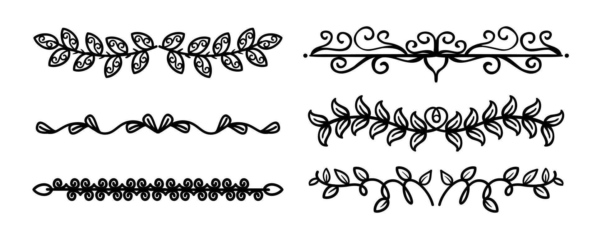 Book element, antique ornate classic floral. vector
