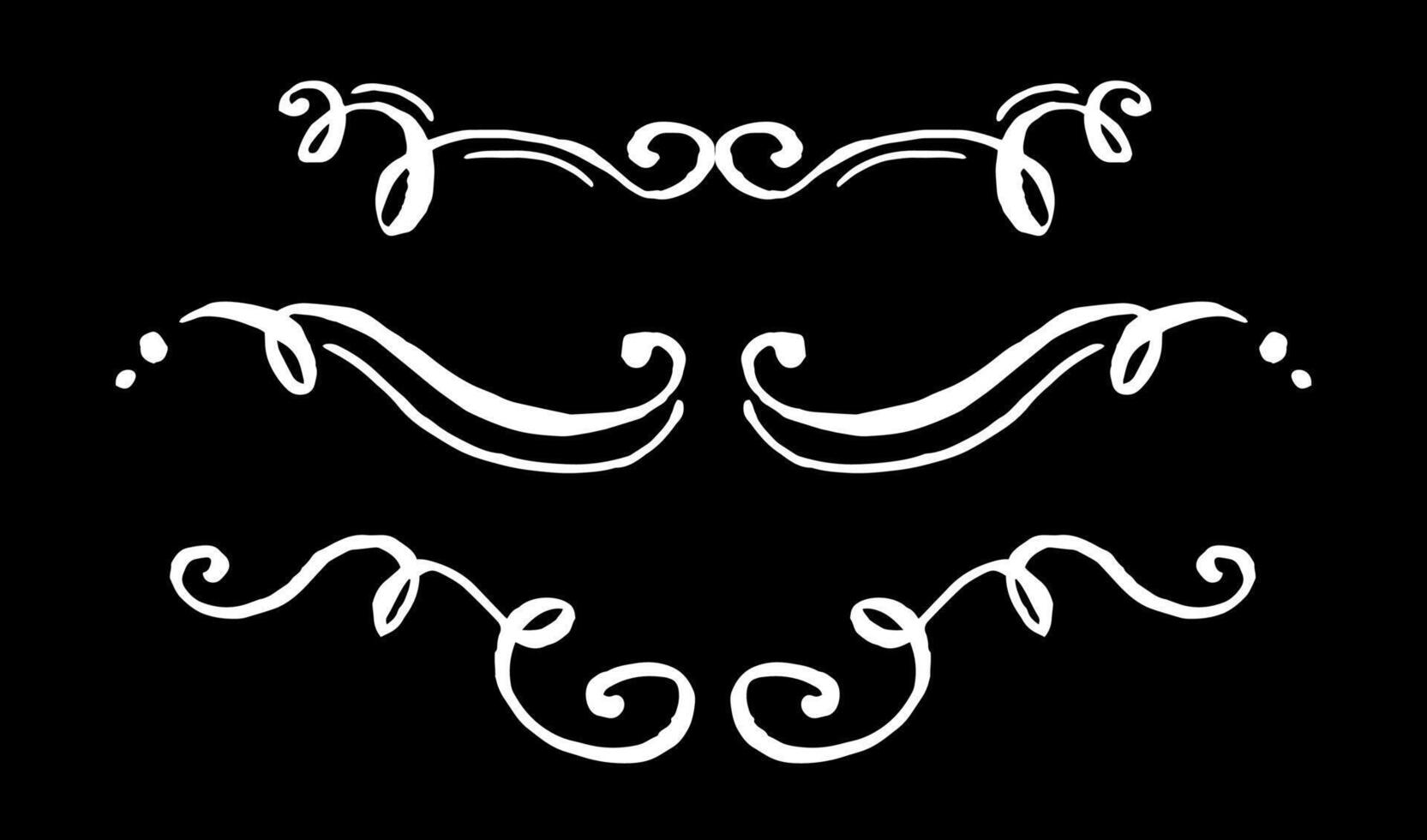 Design elements set on white colour vector