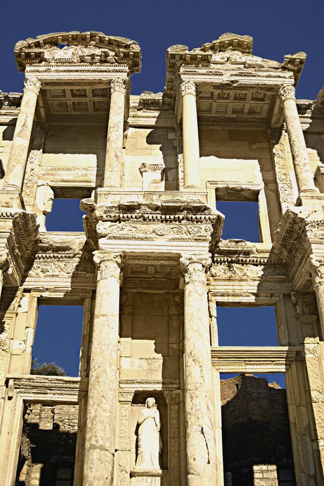 A building with columns photo