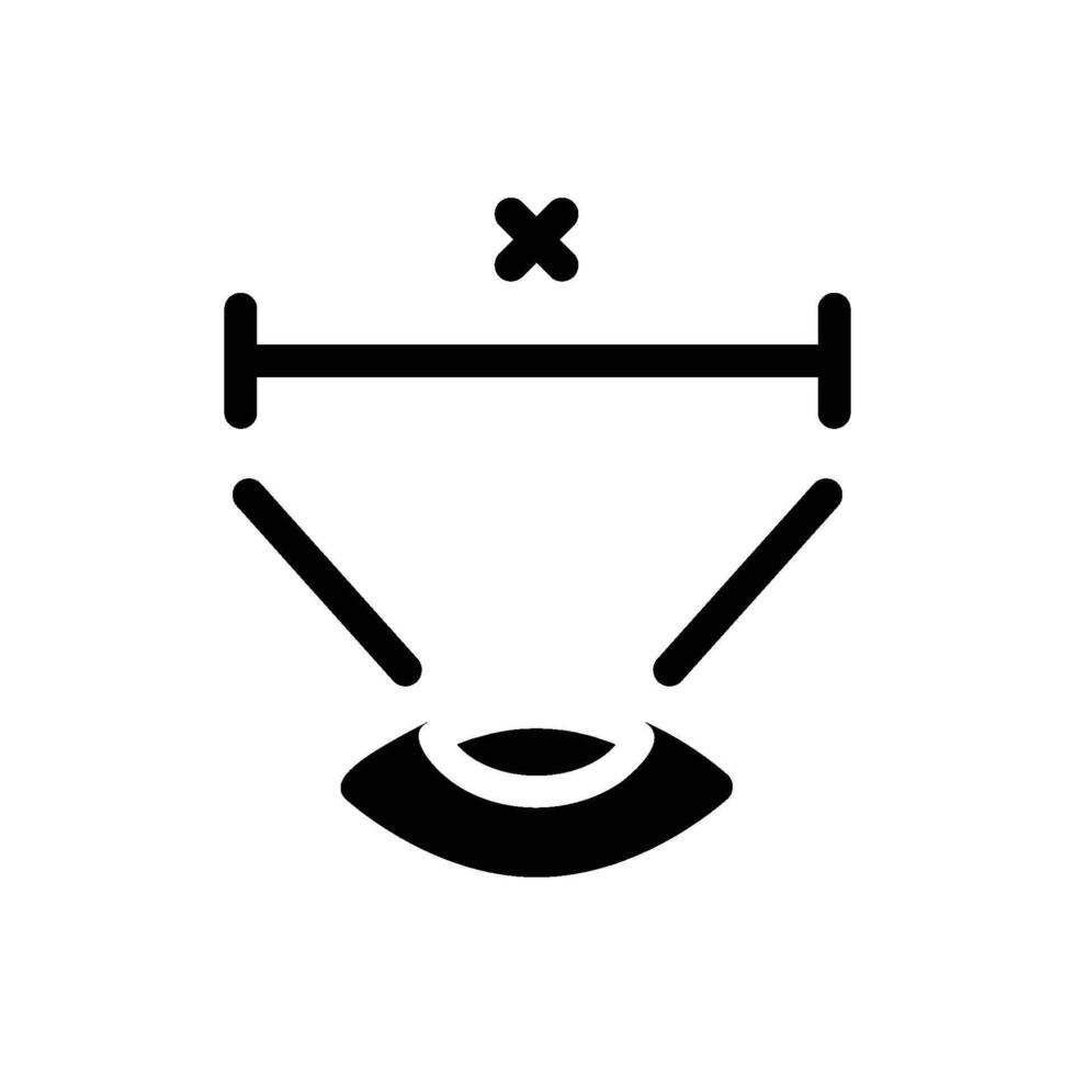 AR Measurement Tools icon solid vector