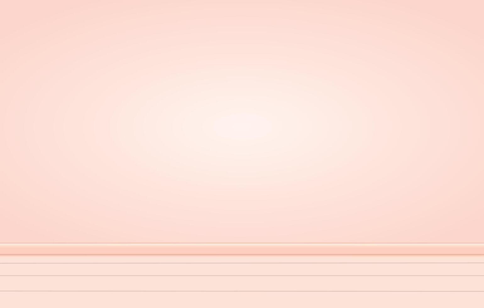Empty room with a wall and simple interior vector