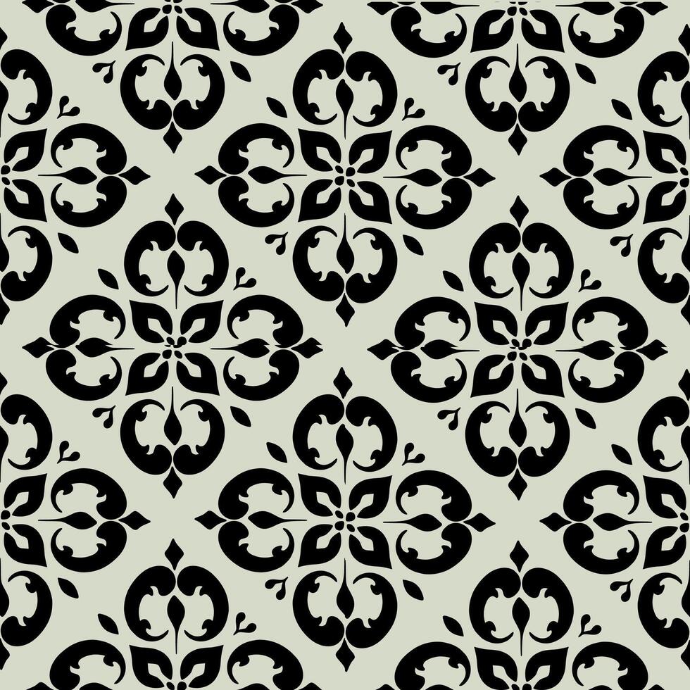Seamless pattern in the style of Baroque. illustration. Repeated designs for wallpaper, branding, web design, invitations, blankets, bedspreads. vector