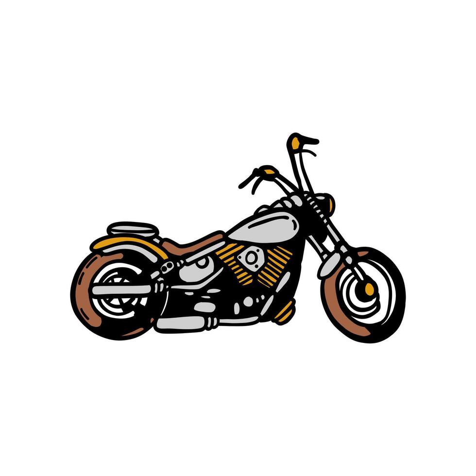 illustration graphic motocycle for design, template, elemen, illustration, etc vector