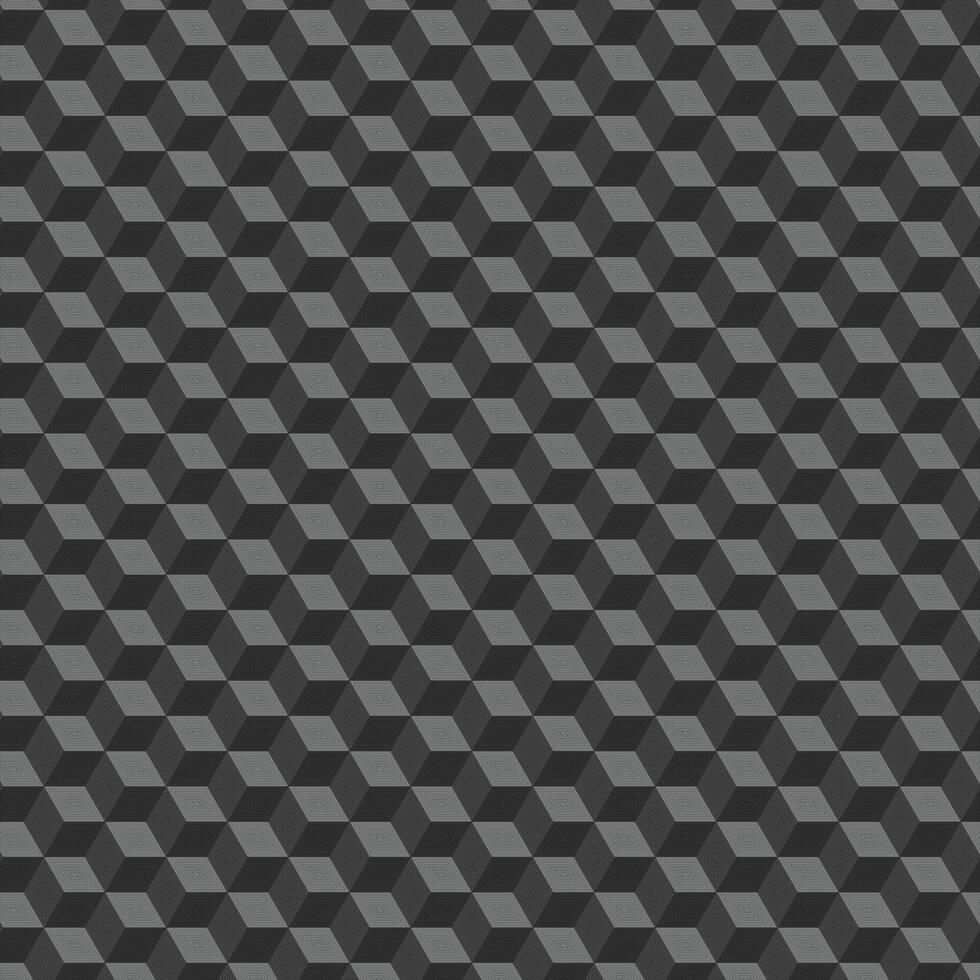 Geometric 3d pattern illustration vector