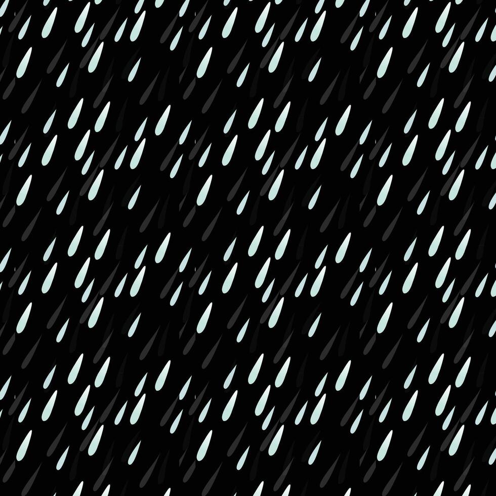 Rainy Seamless Pattern illustration vector
