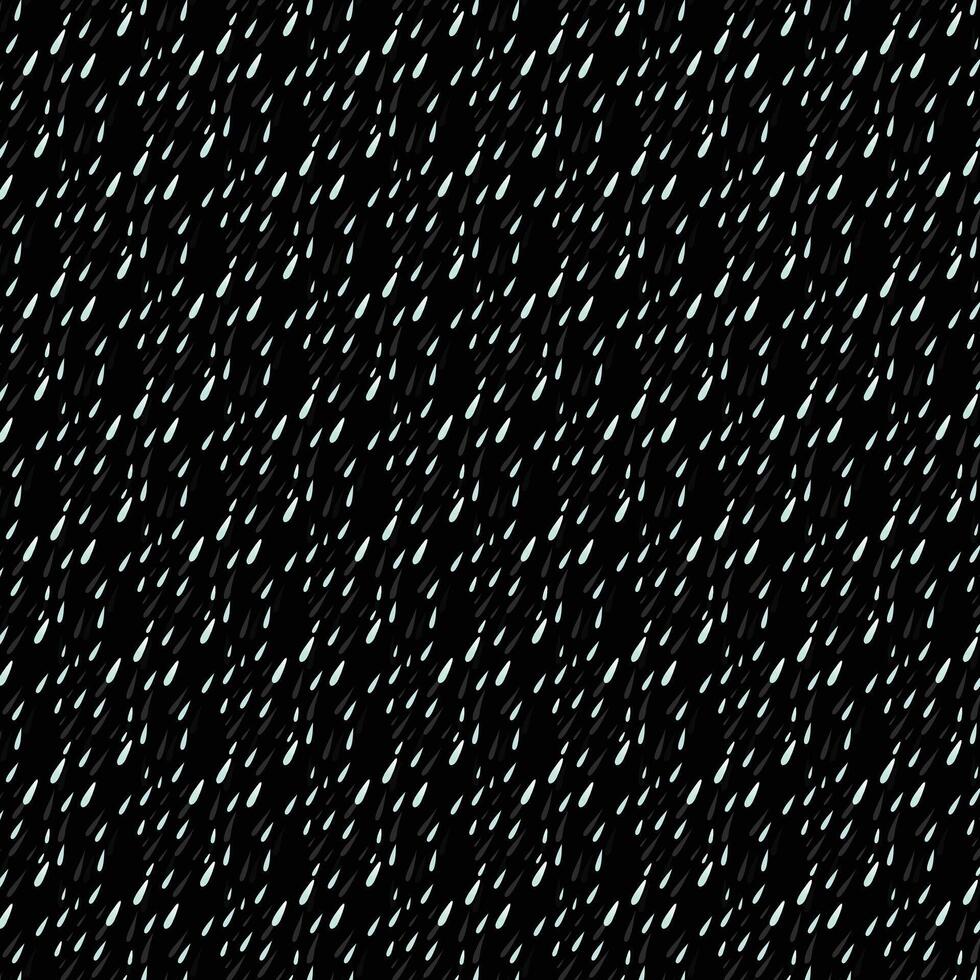 Rain drops pattern illustration vector