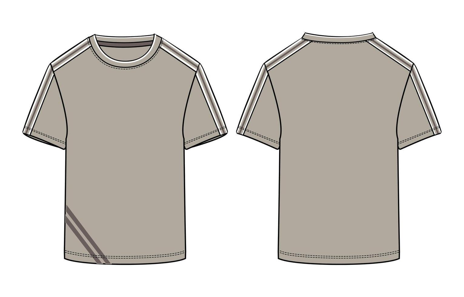 A t - shirt design with a gray background vector
