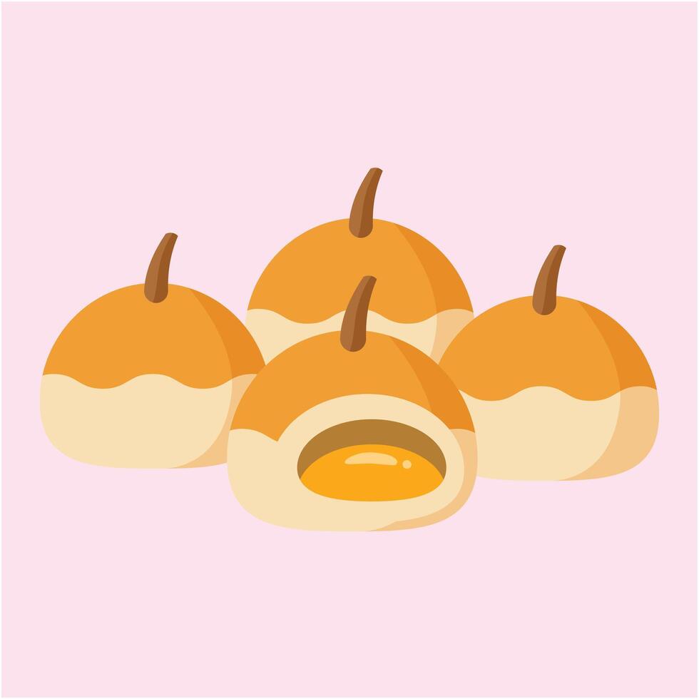 Nastar cake is a typical Indonesian snack for Eid al-Fitr vector