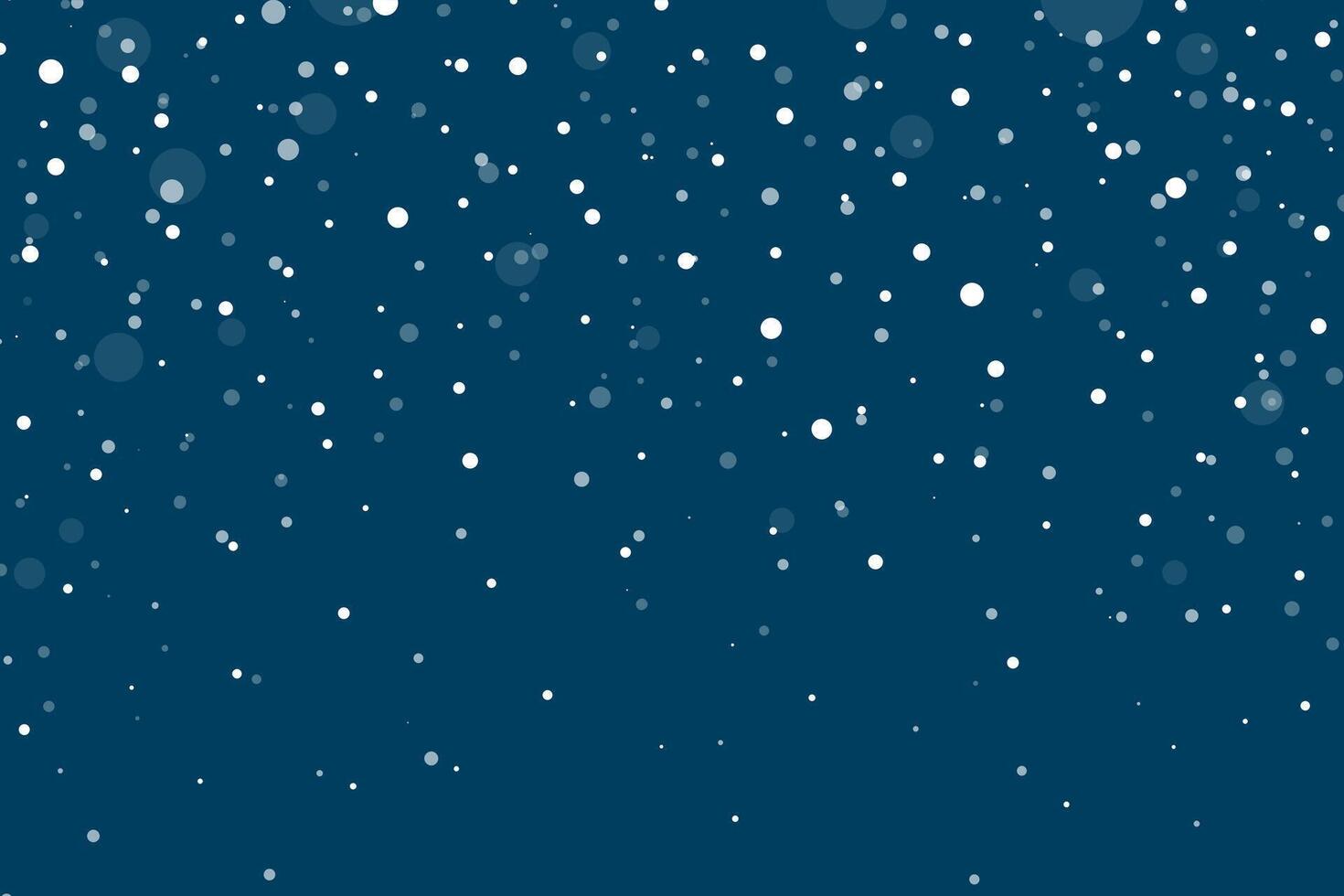 Abstract snow background, falling snowflake winter wallpaper design vector